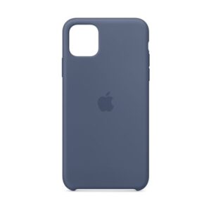 Aizmugurējais vāciņš Apple - iPhone 11 Pro Max Silicone Case MX032ZM/A Alaskan Blue