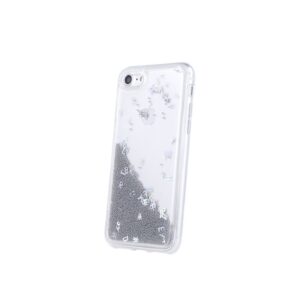 Aizmugurējais vāciņš iLike Apple iPhone 11 Pro Liquid Letters TPU Case Silver