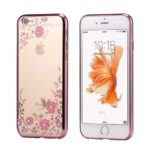 Aizmugurējais vāciņš iLike Xiaomi Xiaomi Redmi Note 8 / Redmi Note 8 2021 Back Case FLOWER Rose Gold