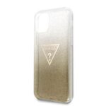 Back panel cover Guess Apple iPhone 11 Pro Solid Glitter Cover Gold