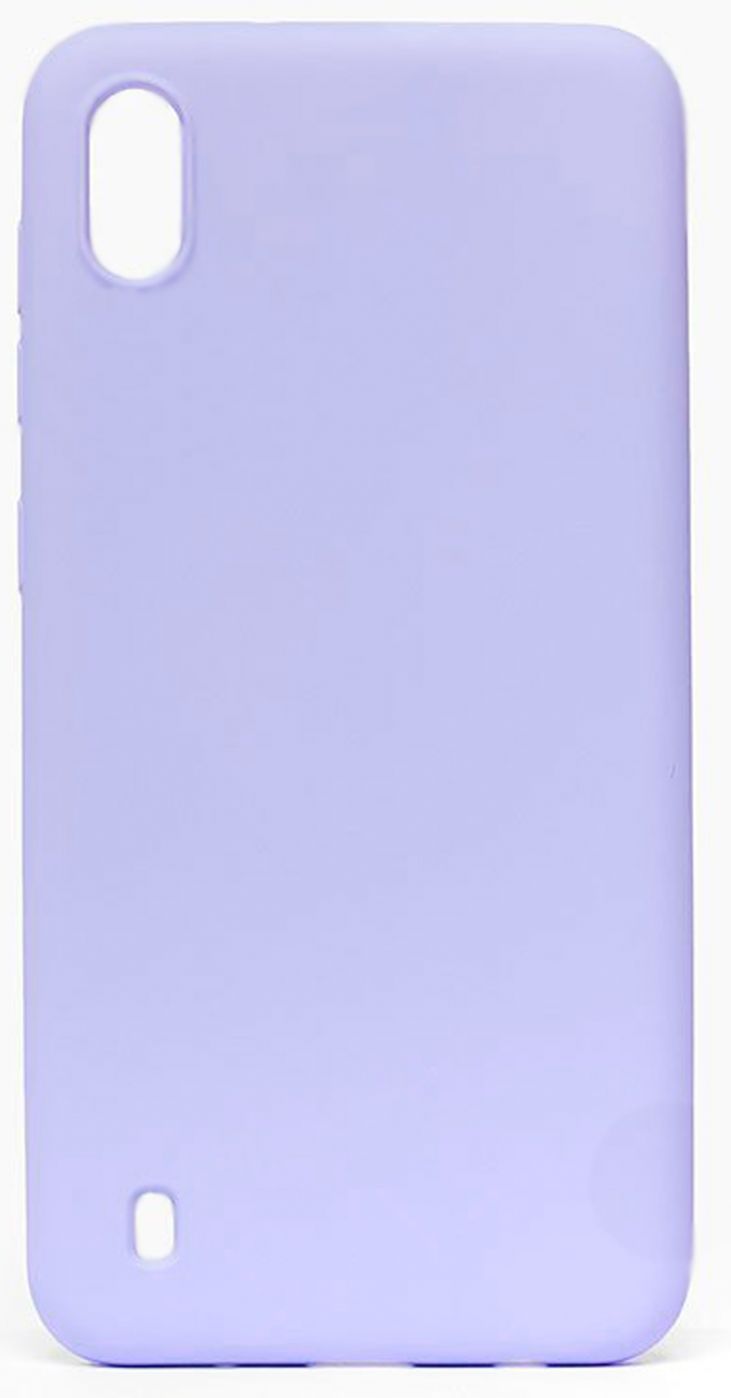 Back panel cover Evelatus Samsung Galaxy A10 Nano Silicone Case Soft Touch TPU Purple