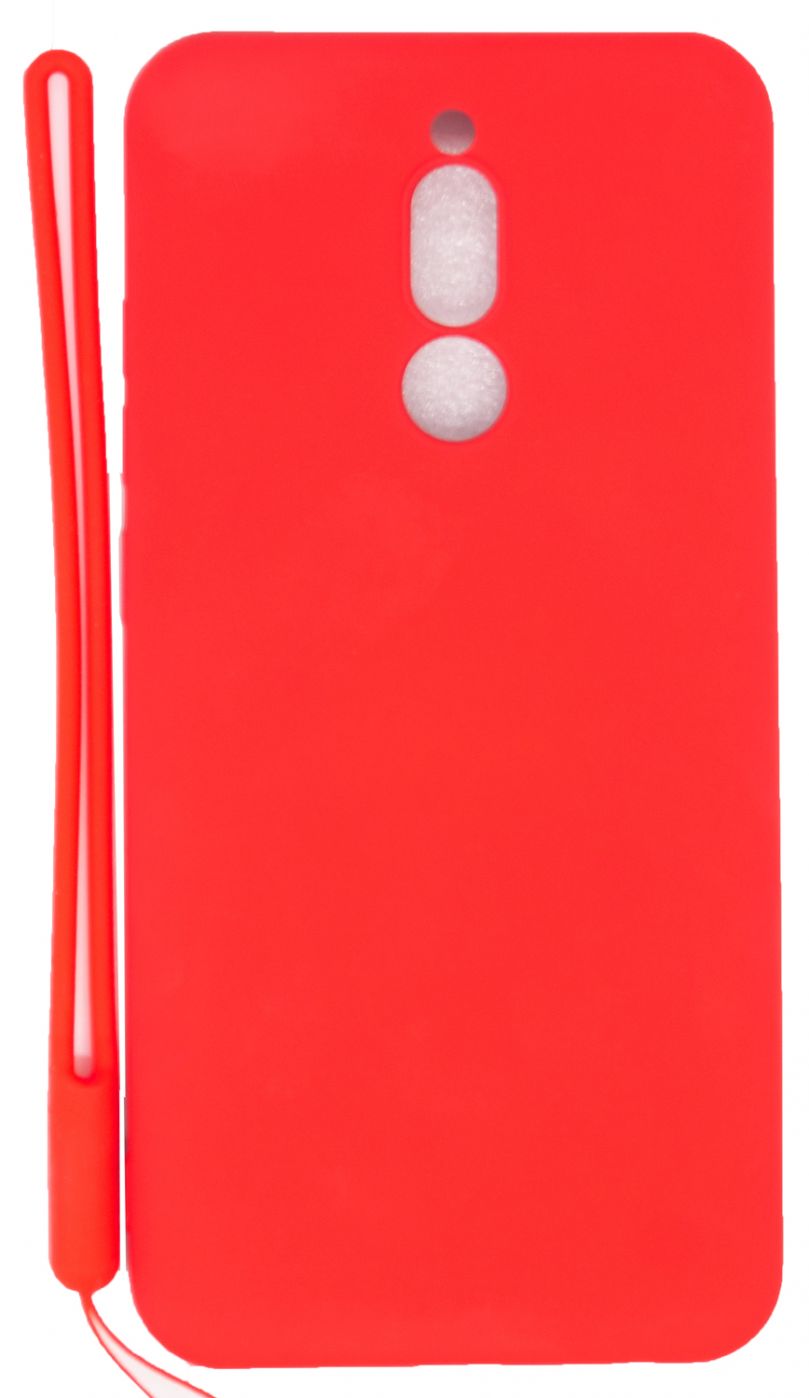 Back panel cover Evelatus Xiaomi Redmi 8 Nano Silicone Case Soft Touch TPU Red