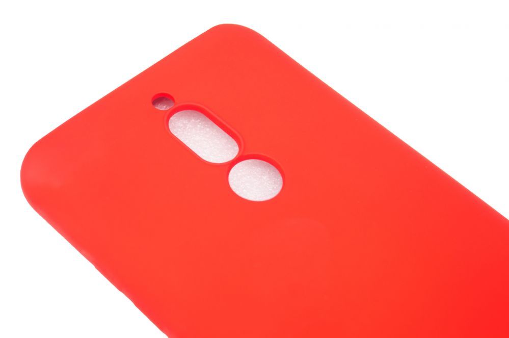 Back panel cover Evelatus Xiaomi Redmi 8 Nano Silicone Case Soft Touch TPU Red