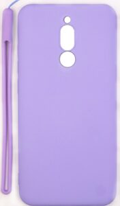 Aizmugurējais vāciņš Evelatus Xiaomi Redmi 8 Nano Silicone Case Soft Touch TPU Purple
