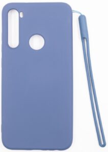 Nugarėlės dėklai Evelatus Xiaomi Redmi Note 8 / Redmi Note 8 2021 Nano Silicone Case Soft Touch TPU Dark Blue