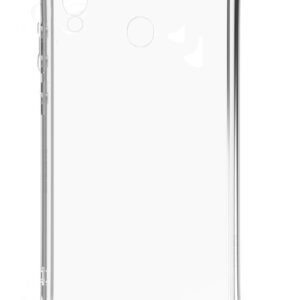 Back panel cover Evelatus Xiaomi Note 7 Silicone Transparent with Necklace TPU Strap Space Gray