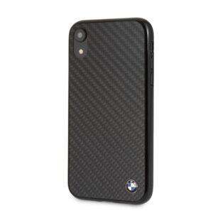 Nugarėlės dėklai BMW Apple iPhone XR Signature Hard Case Real Carbon Black