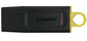 Flash drive Kingston  DataTraveler Exodia 128 GB, USB 3.2, Black 