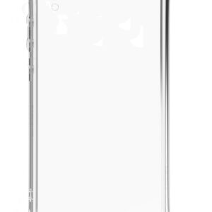 Back panel cover Evelatus Apple iPhone XR Case with rope White Stripes Transparent