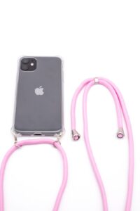 Nugarėlės dėklai Evelatus Apple iPhone 7/8/SE2020/SE2022 Silicone Transparent with Necklace TPU Strap Transparent