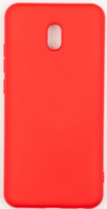 Back panel cover Evelatus Xiaomi Redmi 8a Nano Silicone Case Soft Touch TPU Red