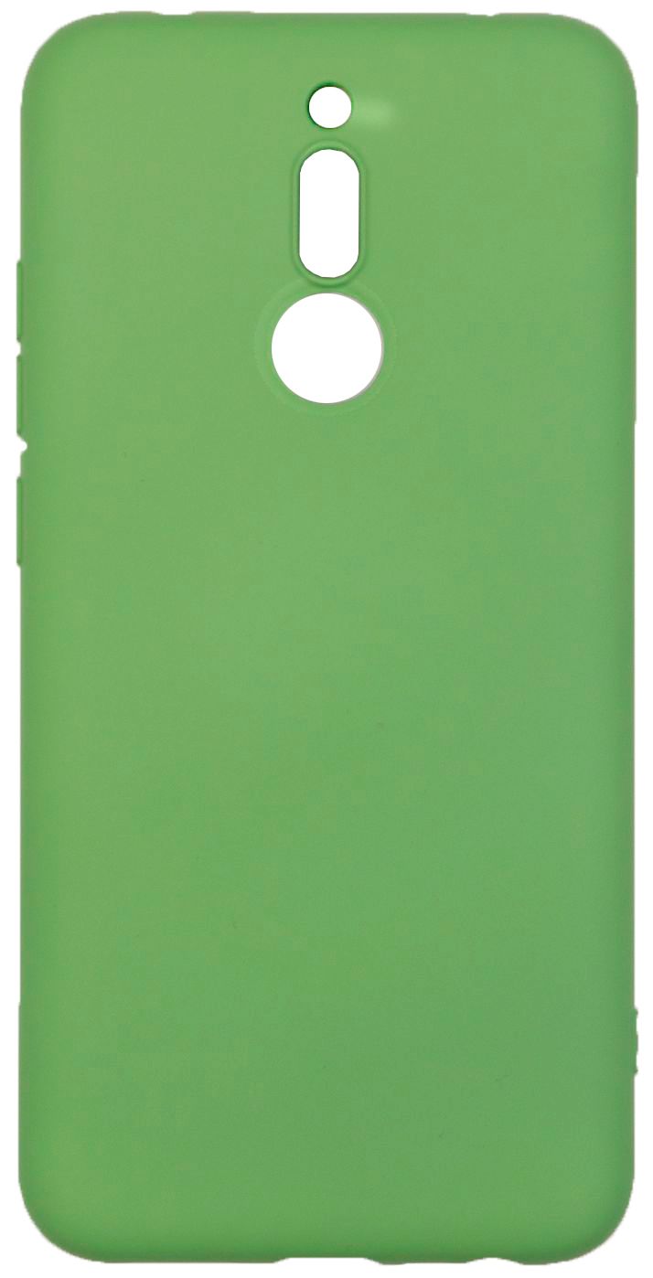 Back panel cover Evelatus Xiaomi Redmi 8 Nano Silicone Case Soft Touch TPU Green