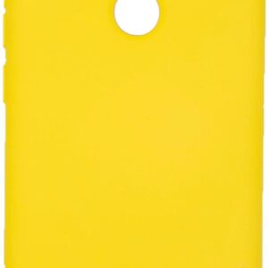 Back panel cover Evelatus Xiaomi Redmi 8 Nano Silicone Case Soft Touch TPU Yellow