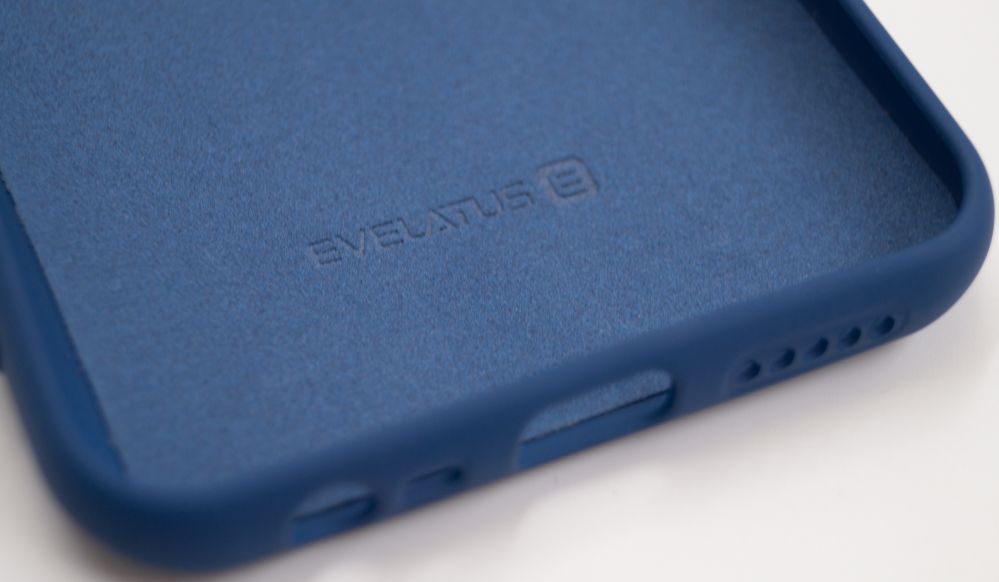 Back panel cover Evelatus Xiaomi Redmi 8 Nano Silicone Case Soft Touch TPU Blue