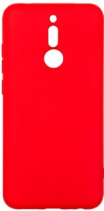 Back panel cover Evelatus Xiaomi Redmi 8 Nano Silicone Case Soft Touch TPU Red
