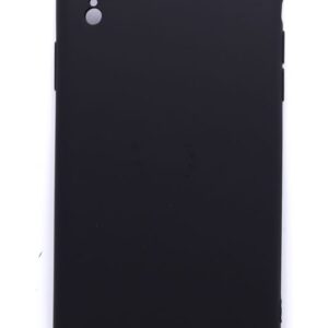 Back panel cover Evelatus Apple iPhone XR Nano Silicone Case Soft Touch TPU Black