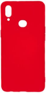 Back panel cover Evelatus Samsung Galaxy A10s Nano Silicone Case Soft Touch TPU Red