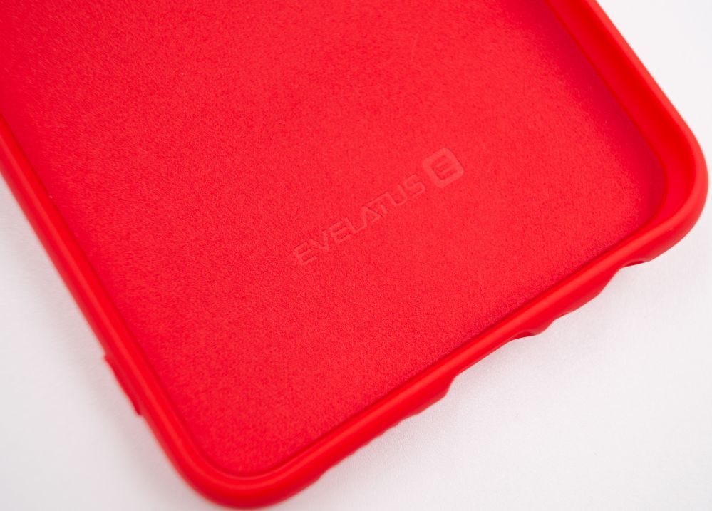 Back panel cover Evelatus Samsung Galaxy A10s Nano Silicone Case Soft Touch TPU Red