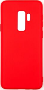 Back panel cover Evelatus Samsung Galaxy S9 Plus Nano Silicone Case Soft Touch TPU Red