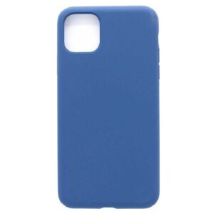 Back panel cover Connect Apple iPhone 11 Soft Case with bottom Midnight Blue