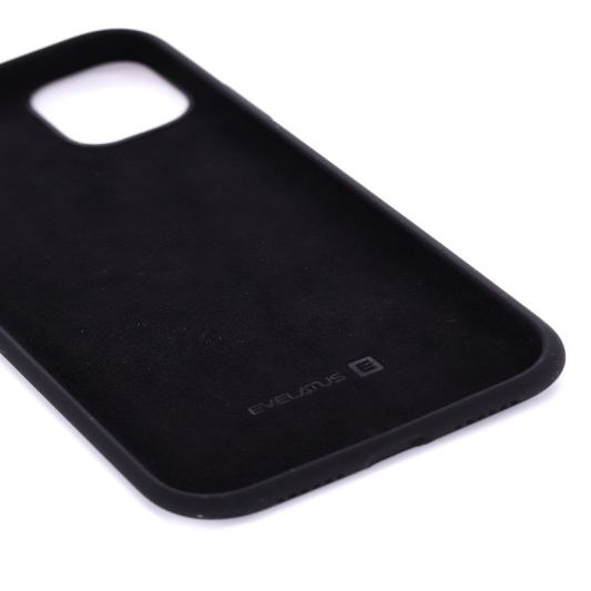 Back panel cover Connect Apple iPhone 11 Pro Soft case with bottom Black