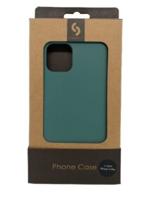 Back panel cover Connect Apple iPhone 11 Pro Soft case with bottom Midnight Green