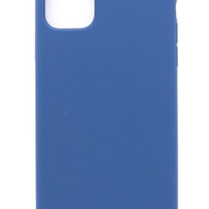Back panel cover Evelatus Apple iPhone 11 Premium Soft Touch Silicone Case Midnight Blue