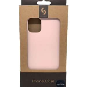 Tagakaaned Connect Apple iPhone 11 Pro Max Soft Case with bottom Pink Sand