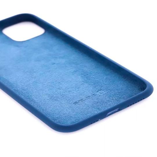 Back panel cover Connect Apple iPhone 11 Pro Max Soft Case with bottom Midnight Green