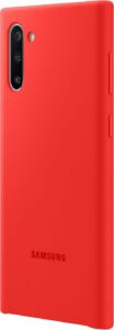 Back panel cover Samsung  Note 10 Silicone cover Red