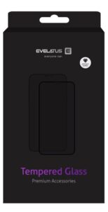 Apsauginiai stiklai Evelatus Xiaomi Note 8T 2.5D Black Frame (Full Glue)