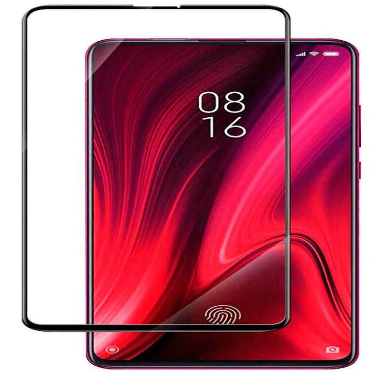 Aizsargstikls Evelatus Xiaomi Mi 9T Pro 2.5D Black Frame (Full Glue)