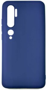Nugarėlės dėklai Evelatus Xiaomi Xiaomi Mi Note 10 / Mi Note 10 Pro Nano Silicone Case Soft Touch TPU Dark Blue