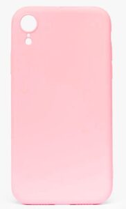 Back panel cover Evelatus Apple iPhone XR Nano Silicone Case Soft Touch TPU Light Pink