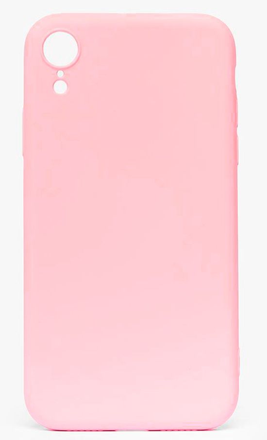 Tagakaaned Evelatus Apple iPhone XR Nano Silicone Case Soft Touch TPU Light Pink