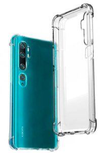 Aizmugurējais vāciņš Evelatus Xiaomi Mi Note 10 / Mi Note 10 Pro Military Shockproof Silicone Case TPU Transparent