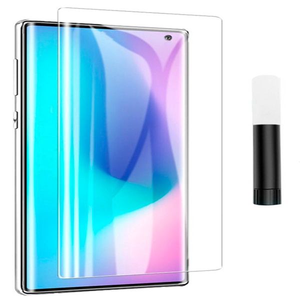 Protective glass Evelatus Samsung S10 Clear Glass UV + Glue