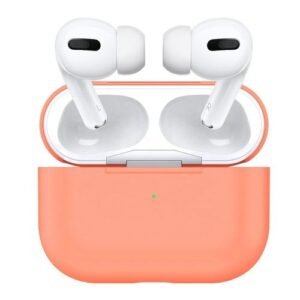 Aizmugurējais vāciņš - Apple Чехол for AirPods Pro Silicone Papaya