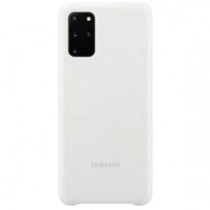 Nugarėlės dėklai Samsung  Galaxy S20 Plus Silicone Cover White