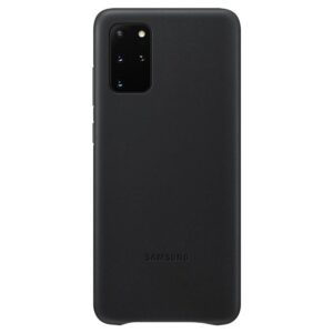 Nugarėlės dėklai Samsung  Galaxy S20 Plus Leather Cover Black