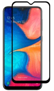 Apsauginiai stiklai iLike Samsung A10 2.5D Black Frame Full Glue