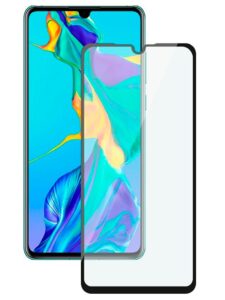 Apsauginiai stiklai Evelatus Huawei P30 2.5D Full Cover Japan Glue Glass Anti-Static