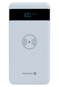 Išorinė baterija Evelatus  Evelatus Power Bank Wireless EPB05 10000 mAh White