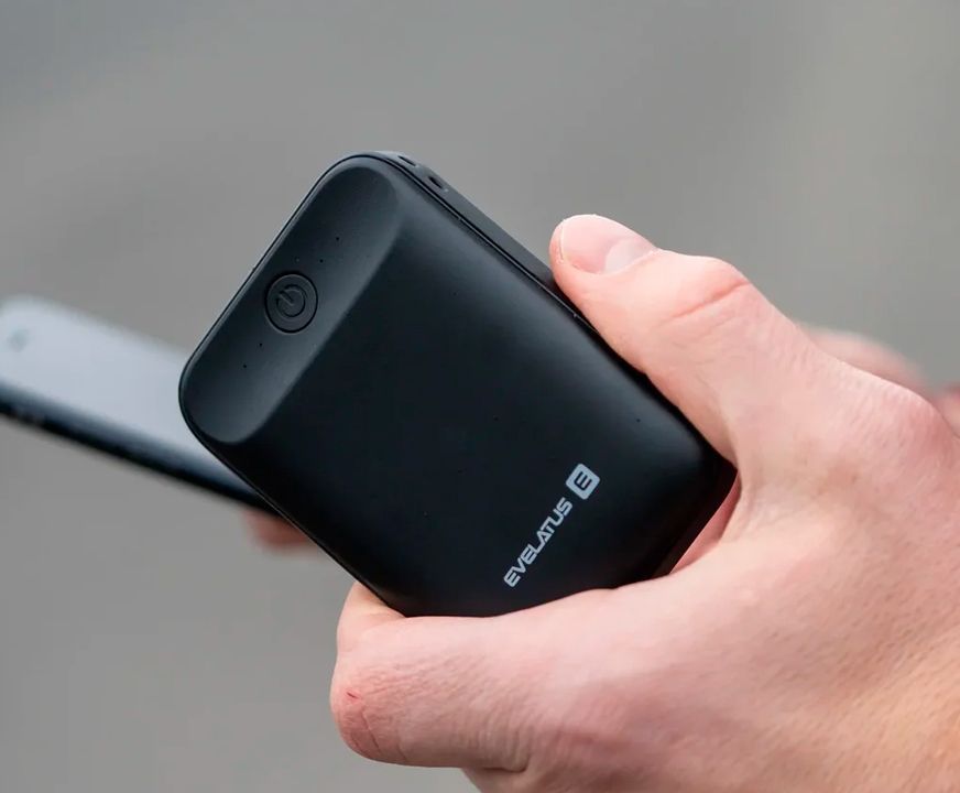Ārējais akumulators Evelatus - Power Bank EPB07 10000 mAh Black