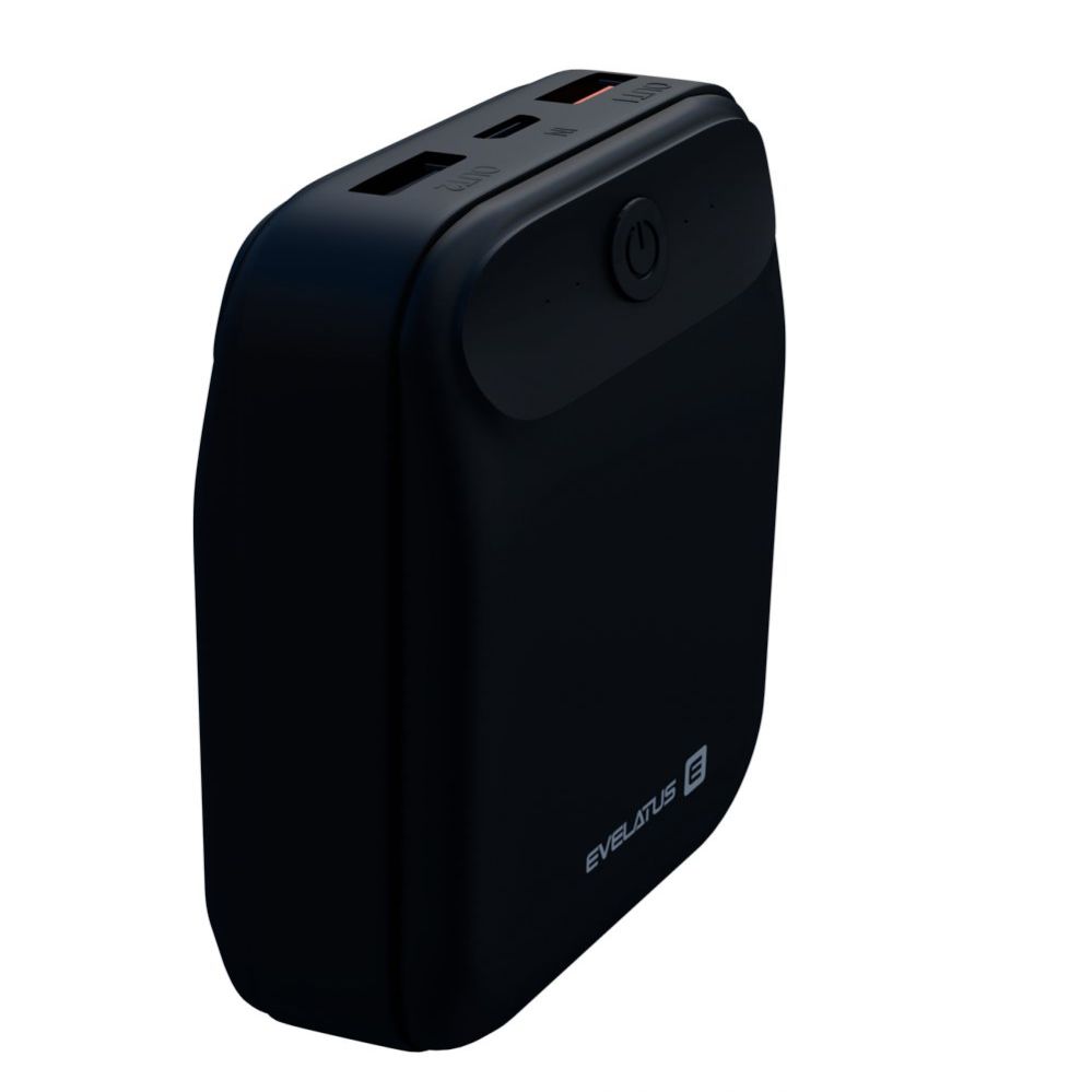 Ārējais akumulators Evelatus - Power Bank EPB07 10000 mAh Black