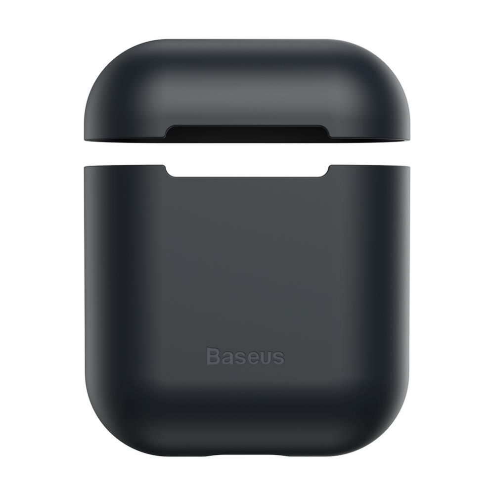Maciņš austiņām Baseus Apple Airpods 1/2 case Super Thin Black