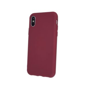 Aizmugurējais vāciņš iLike Samsung Note 10 Lite / A81 Silicone Case Burgundy