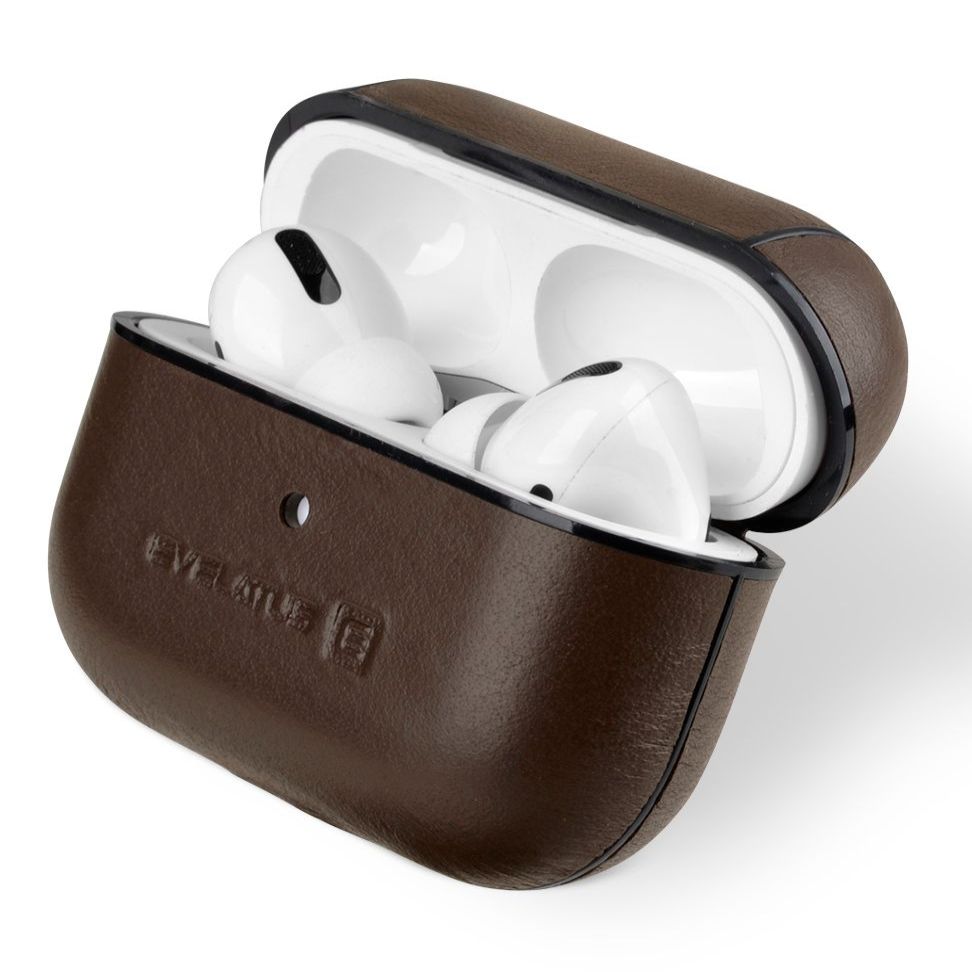 Maciņš austiņām Evelatus Apple AirPods Pro Leather Protective Case Brown