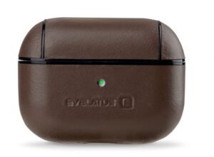Dėklai ausinėms Evelatus Apple AirPods Pro Leather Protective Case Brown