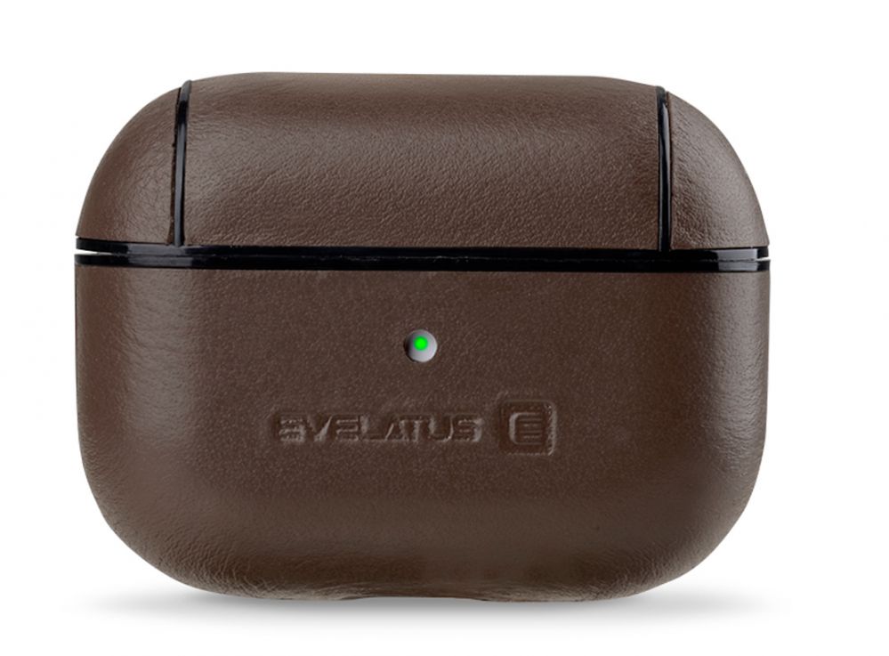 Maciņš austiņām Evelatus Apple AirPods Pro Leather Protective Case Brown